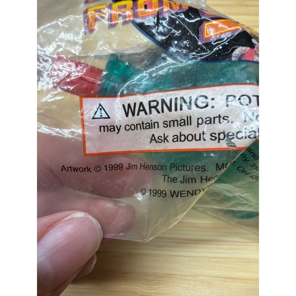 1999 Wendy's Muppets From Space Gonzo‎ UFO Toy Sealed Bag Play Feature Works